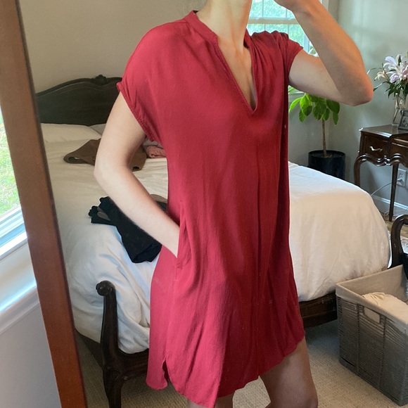 Madewell short-sleeved dress - Picture 1 of 7